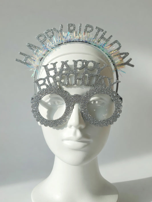 Kit Lunettes et Serre-tête Happy Birthday - Accessoires Anniversaire