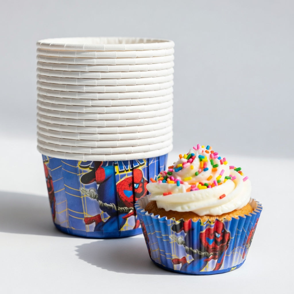 Caissettes à Cupcakes Spider-Man – Lot de 20