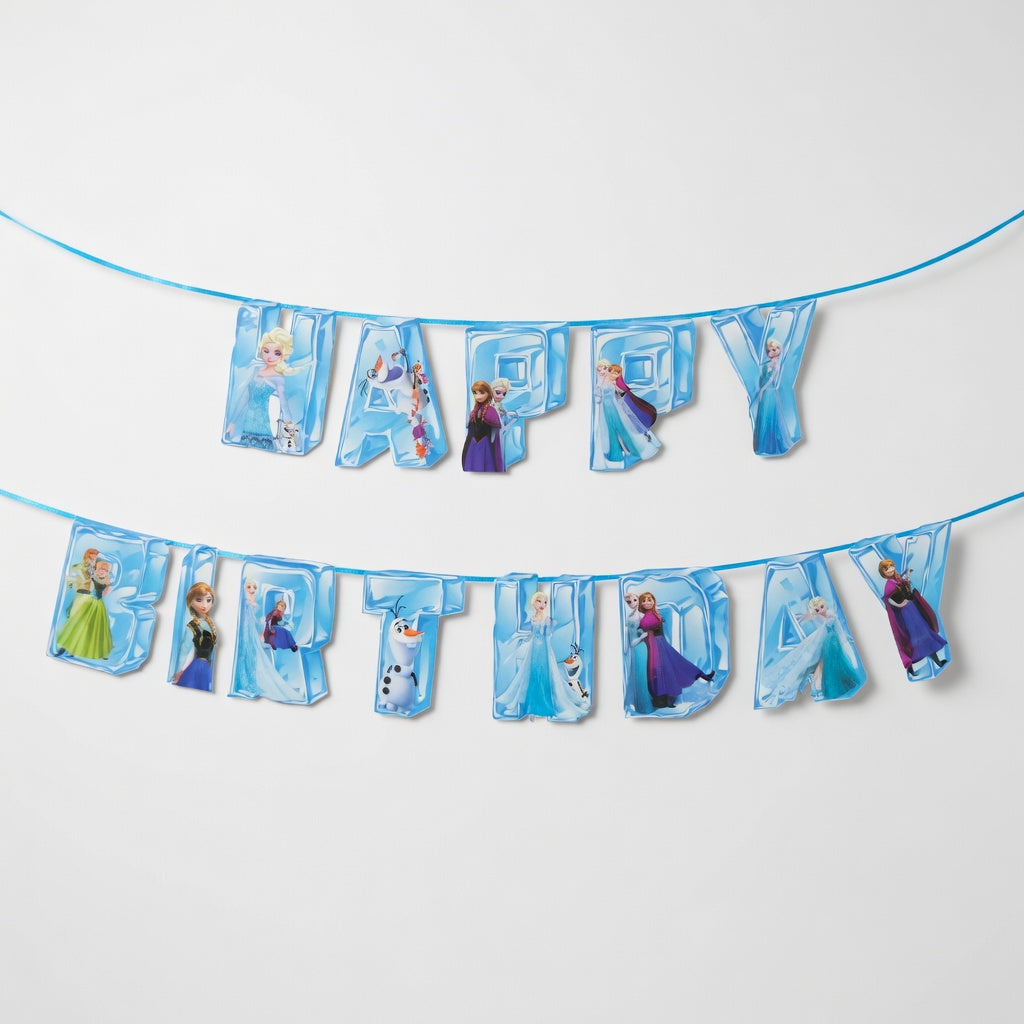 Frozen Disney Happy Birthday Garland