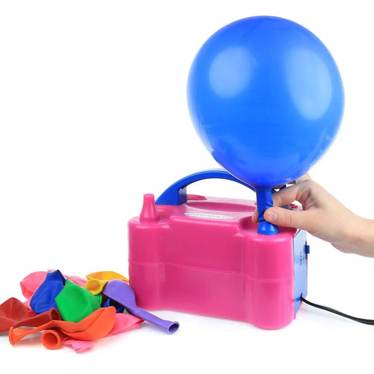Electric Balloon Pump - Quick Dual Nozzle Inflator
