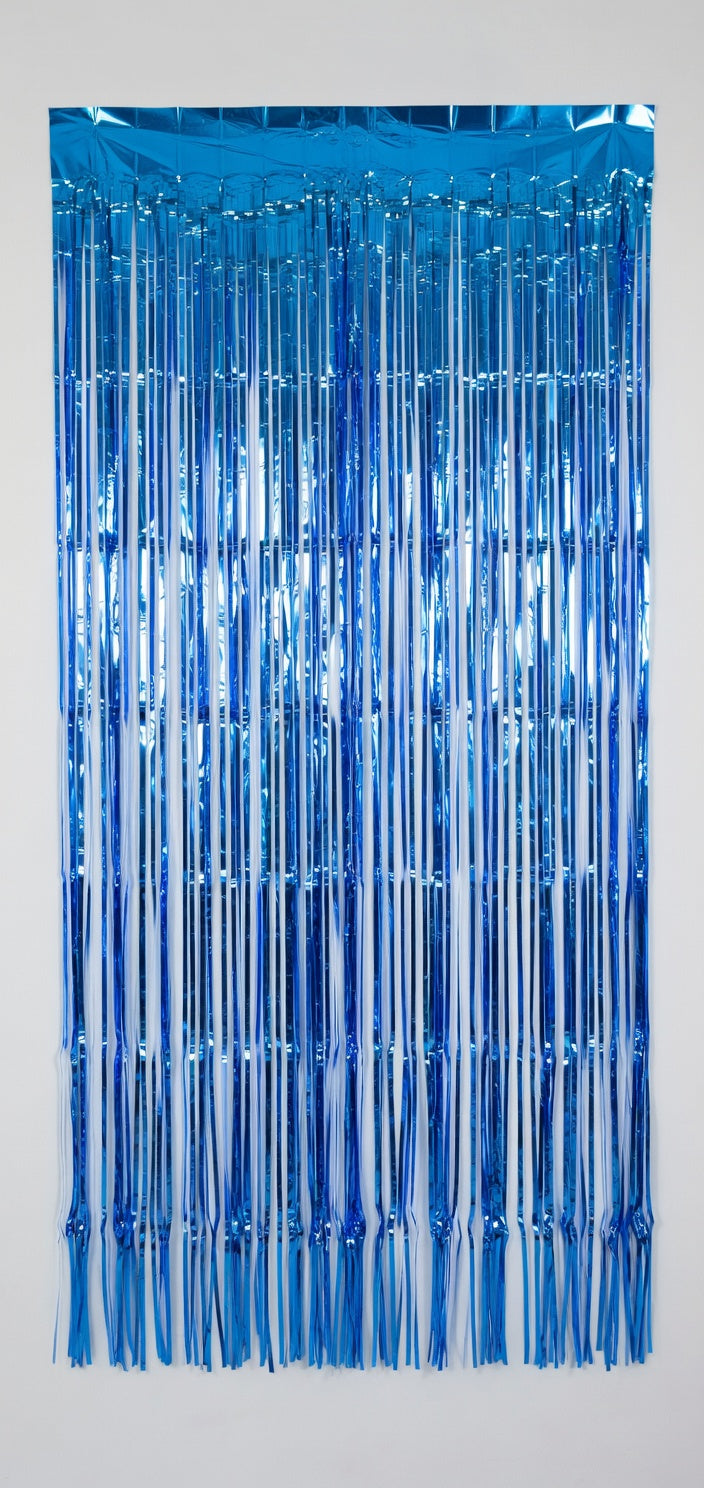 Rideau à Franges Métalliques – Décoration Fête Au Choix de Couleur