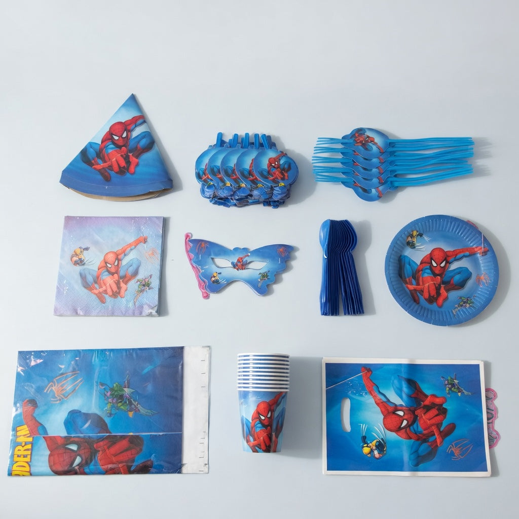 Spider-Man Party Kit for 10 Guests