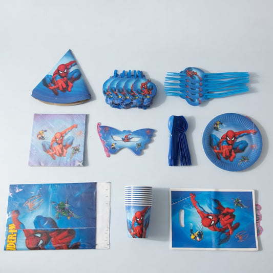 Spider-Man Party Kit for 10 Guests