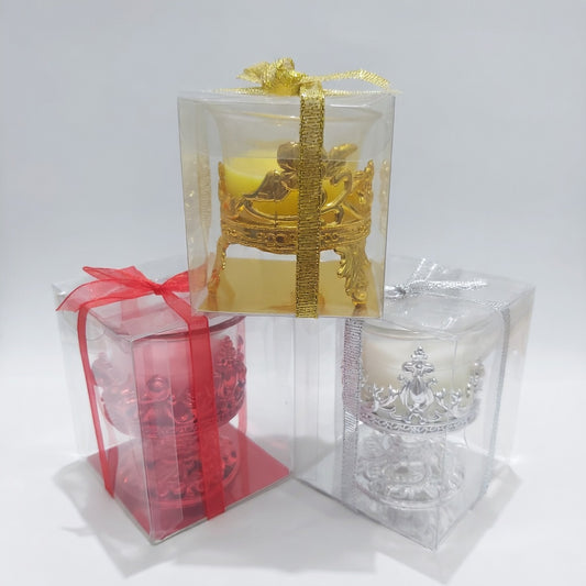 Baroque Crown Scented Candle | Romantic Gift 3 Colors