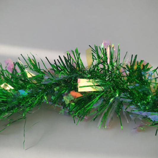 Green Glitter Garland - 2m