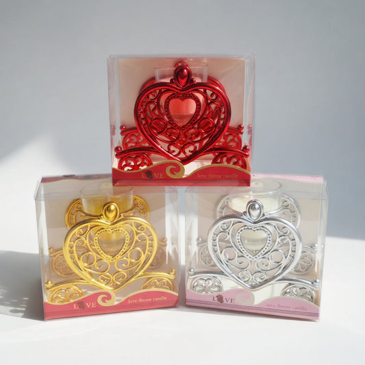 Love Heart Candle Holder | Romantic Decoration 3 Colors