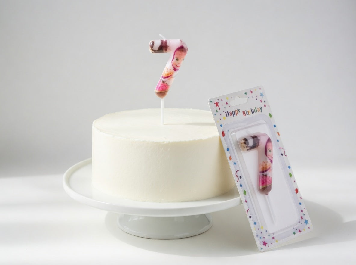 Masha and the Bear Number Candles 0-9