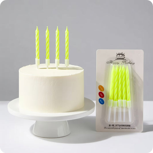 Twisted Birthday Candles - 6cm