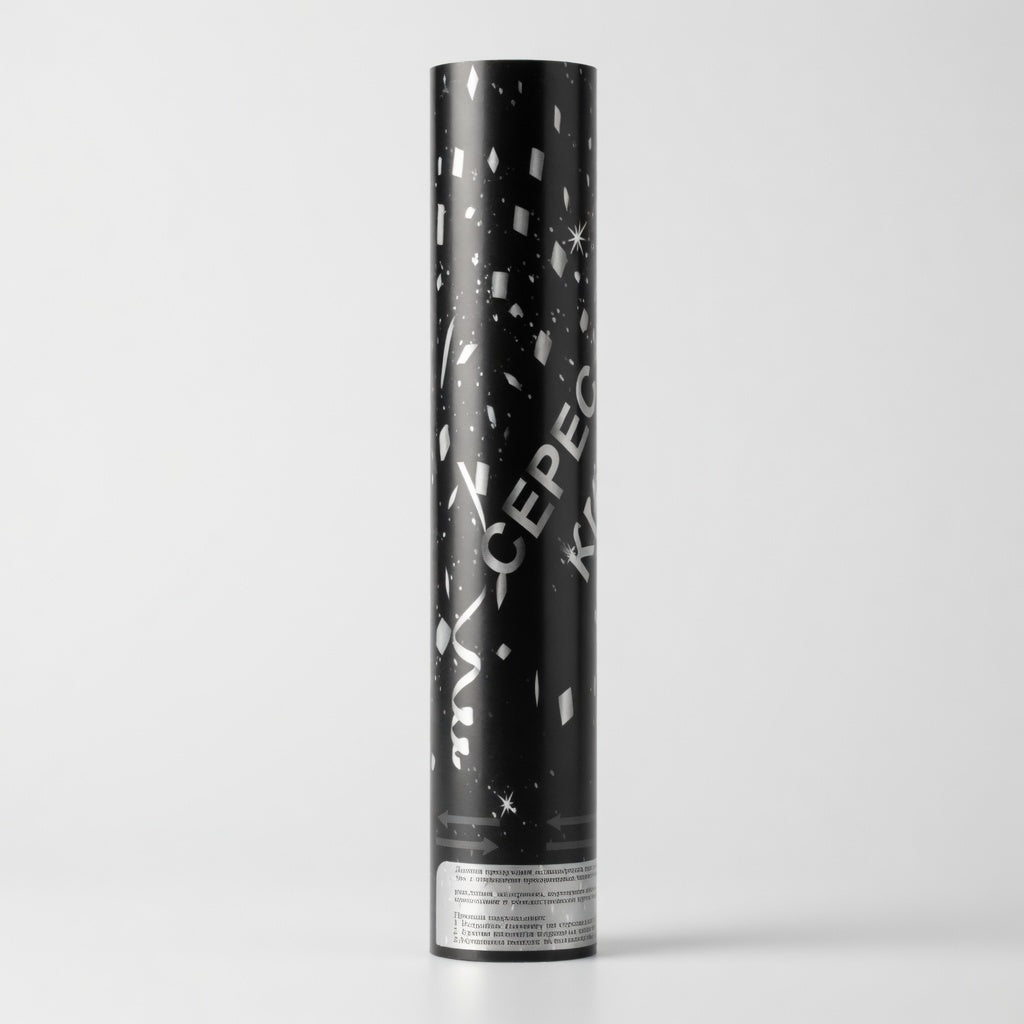 Canon Party Popper Noir - Or, Rose Gold & Argent