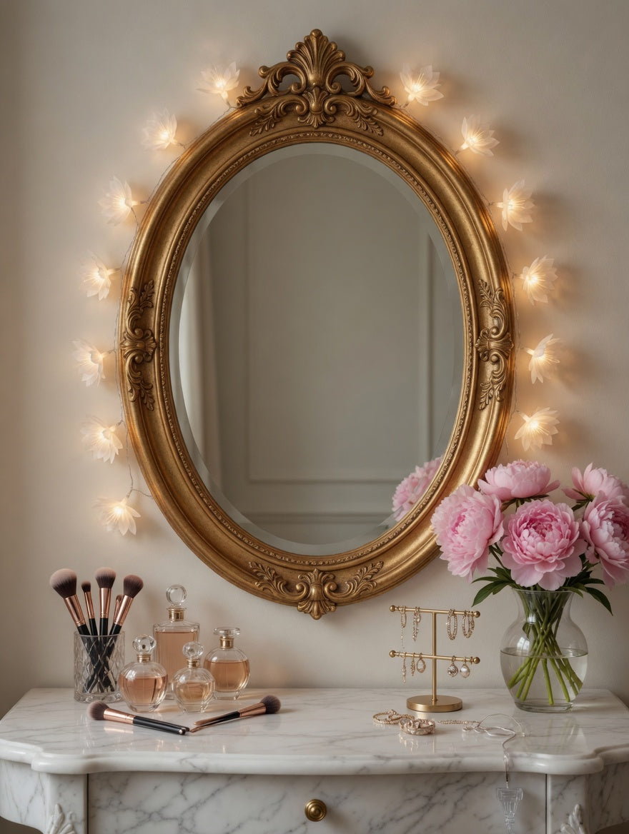 Flower String Lights - 3m Wall Decor