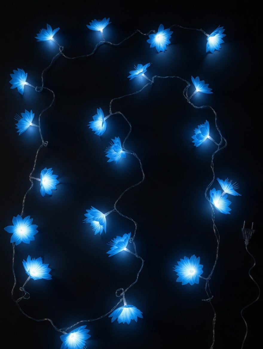 Flower String Lights - 3m Wall Decor
