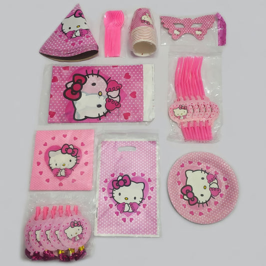 Kit Fête Hello Kitty pour 10 Invités