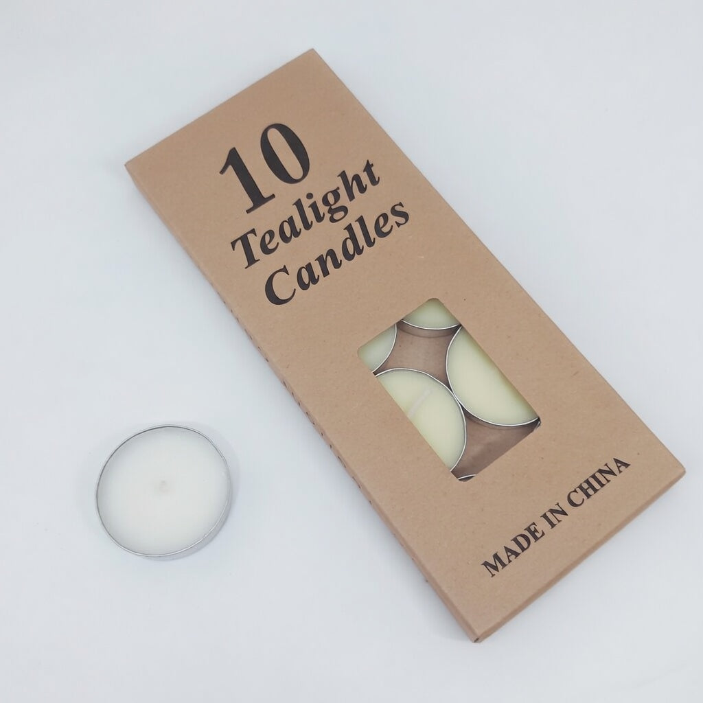 Bougies Chauffe-Plat Colorées - Lot de 10