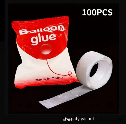 Double-Sided Adhesive Dots for Balloons – 100 pcs