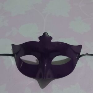 Masque Vénitien Classique en Plastique pour Bal Masqué - Disponible en 3 Couleurs