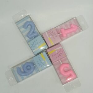 Bougies Chiffres Joyeux Anniversaire