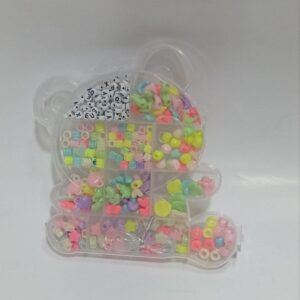 Kit de Création de Perles Pastel DIY avec Organisateur