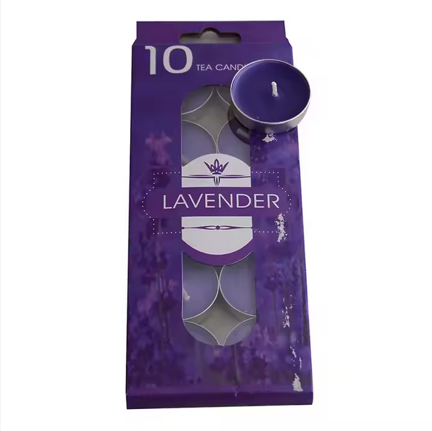 Bougies Chauffe-Plat Parfumées (Lot de 10)