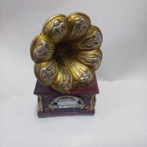 Figurine de Gramophone Vintage