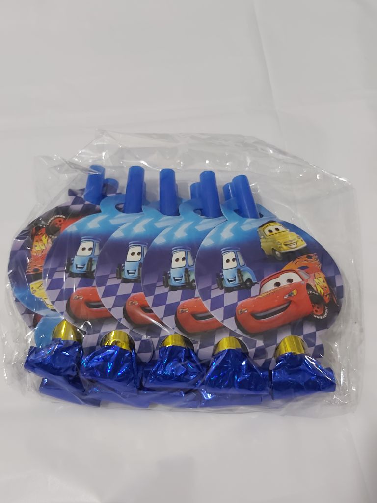 Kit de Fête d'Anniversaire Thème Disney Cars Deluxe (91 Pièces, 10 Invités) - الصورة 4