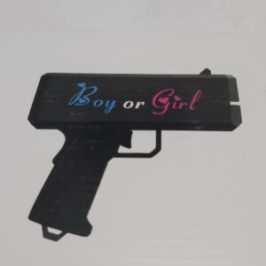 Pistolet Canon de Révélation de Genre - Accessoire Surprise Garçon ou Fille