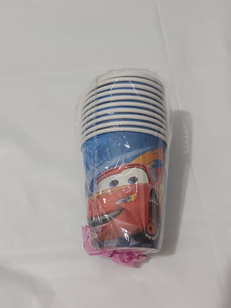 Kit de Fête d'Anniversaire Thème Disney Cars Deluxe (91 Pièces, 10 Invités) - الصورة 9