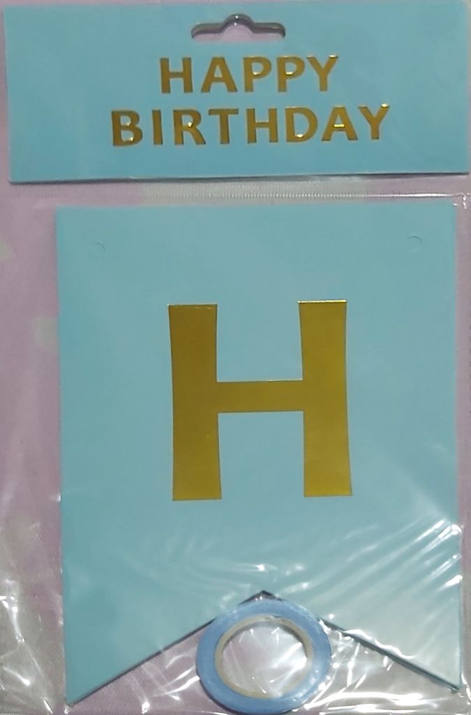 Bannière Joyeux Anniversaire Multicolore avec Lettres Dorées - الصورة 7