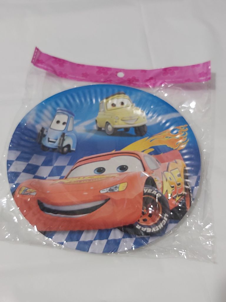 Kit de Fête d'Anniversaire Thème Disney Cars Deluxe (91 Pièces, 10 Invités) - الصورة 2