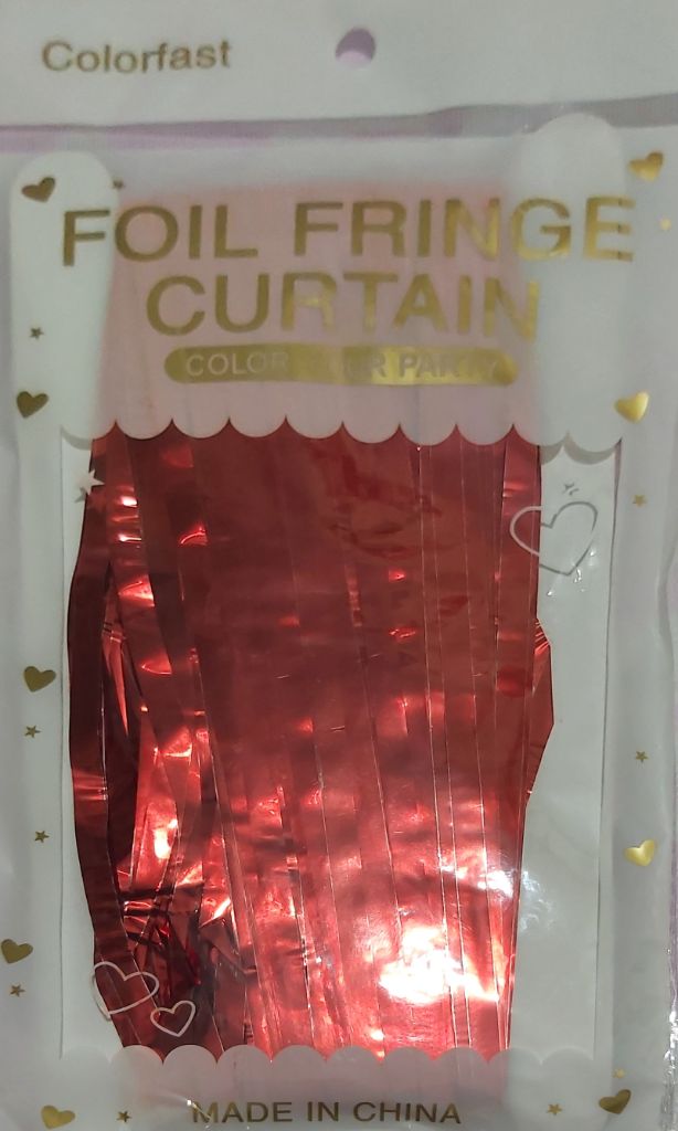 Rideaux à Franges Métalliques en Aluminium pour Décoration de Fête (Couleurs Multiples) - الصورة 2