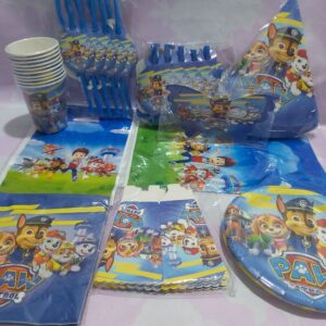 Kit de Fête d'Anniversaire PAW Patrol Deluxe (Capacité 10 Invités)