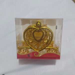 Photophore Romantique Cœur en Forme de Carrosse (Thème Amour)